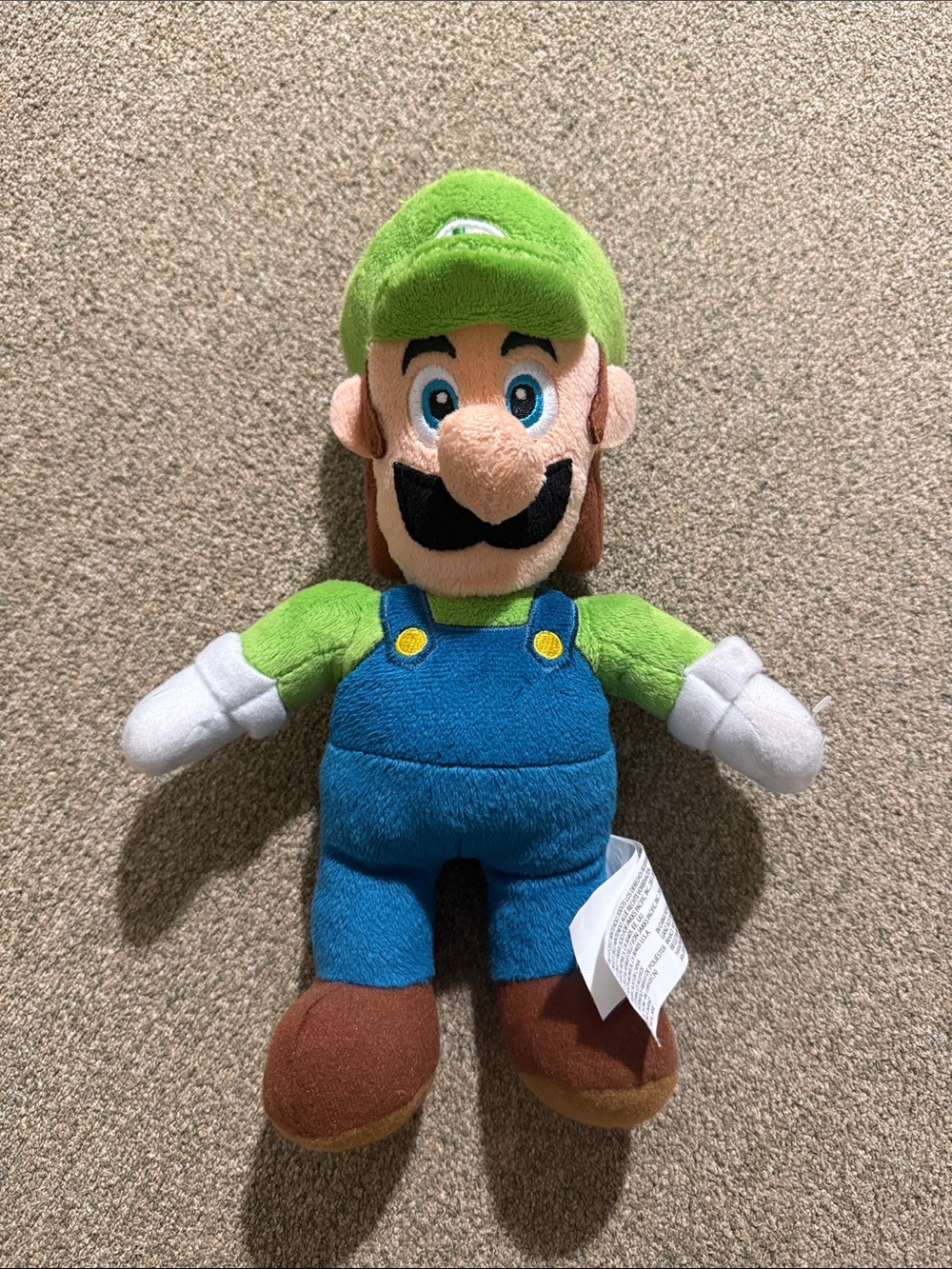 Súper Mario Luigi Plush 10" Super Mario Bros Stuffed Collectible Toy